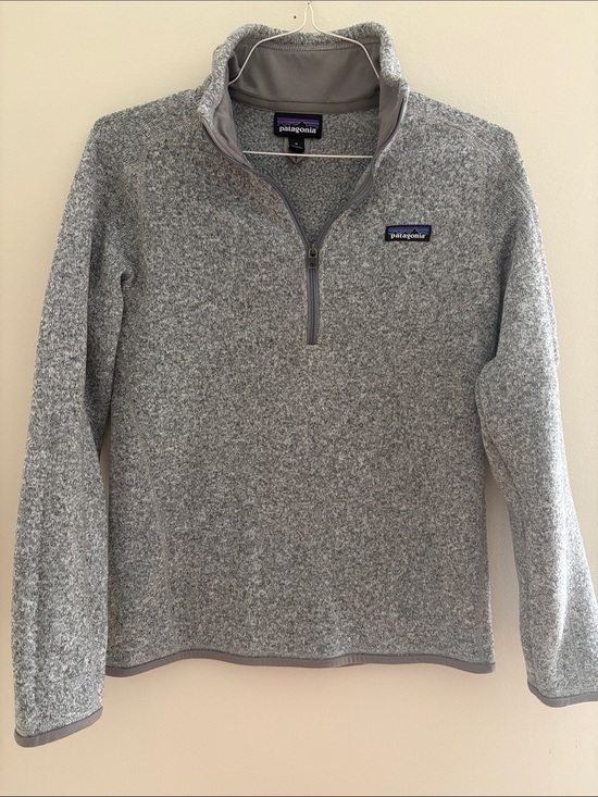 Patagonia Other - Patagonia Better Sweater Grey Half-Zip Size Medium EUC